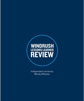 WINDRUSH LESSON LEARNED REPORT