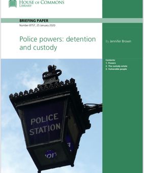 Police Power Detention and Custody